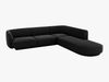 Micadoni Ecksofa Miley 6-Sitzer Rechts Chenille Eden Anthrazit Bild 2