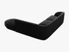 Micadoni Ecksofa Miley 6-Sitzer Rechts Chenille Eden Anthrazit Bild 3