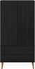 vidaXL Kleiderschrank MOLDE Schwarz 90 x 55 x 175 cm 42020940 Bild 5