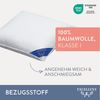 Excellent Kopfkissen Venedig, Kuschel- oder Kopfkissen 1-tlg. oder 2 -tlg, Füllung: 85% Federn / 15% Daunen, Bezug: 100% Baumwolle, Seitenschläfer, Rückenschläfer, Spar-Set, 2 Kopfkissen, Deko- oder Kopfkissen in vielen Größen Bild 4