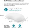 TEMPUR® Sonata ergonomisches Nackenstützkissen in S(61 x 40 x 9,5 cm) Bild 2