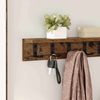 vidaXL Wandmontierter nachttisch Altholz 60 x 10.5 x 10.5 cm 874361 Bild 4