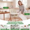 oyajia Kinderstuhl 3-in-1 Kinderstuhl, Kombistuhl, Babystuhl, Barhocker (Babystuhl für Kinder ab 6 Monate bis 5 Jahren), Babystuhl mit Tablett und 5-Punkt-Gurt, Fußstütze, Einfach zu Reinigen Bild 3