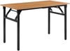 neu.haus Schreibtisch 'Alta' 120x60 cm klappbar Buche/Schwarz Bild 2