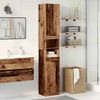 vidaXL Badschrank Altholz-Optik 32x34x188,5 cm Holzwerkstoff 856943 Bild 3