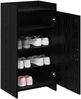 vidaXL Schuhschrank Schwarze Eiche 48 x 36 x 92 cm Holzwerkstoff 8011332 Bild 2