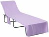 vidaXL Sonnenliege-Tücher 2 pcs Lila 210 x 75 cm 42011518 Bild 3