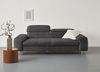 COTTA 3-Sitzer Chef, Big-Sofa mit Kopfteilverstellung, edle Metallkufen Bild 5