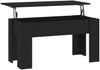 vidaXL Couchtisch Schwarz 101 x 49 x 52 cm Holzwerkstoff [809684] Bild 2