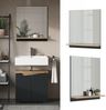 Badspiegel Marelle Anthrazit/Artisan 60 x 67 cm mit Regal Vicco Bild 2