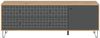 TV-Lowboard Relief in Grau und Eiche 164 cm Bild 2