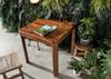 Esstisch Sheesham 80x80x76 walnuss gewachst TORONTO #257 Bild 2