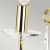 Wandlampe, Stahl, Messing , H 22 cm Bild 5