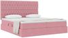 vidaXL Aufbewahrungsbett mit Matratze Rosa 180 x 200 cm Samt 3372262 Bild 3