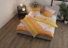 Mako Satin Bettwäsche Watercolor Stripes orange rose 155x200 + 80x80 Bild 3