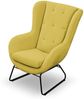 Sessel Designersessel ARTEMIS in Stoff Kronos Gelb Bild 2