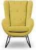 Sessel Designersessel ARTEMIS in Stoff Kronos Gelb Bild 3