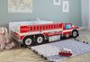 Kids Collective 'Feuerwehr' Autobett 70x140 cm, mit Rausfallschutz und Lattenrost Bild 2