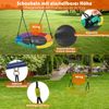 4-in-1-Schaukelset für 3-12 Jährige Robustes Spielset aus Metall mit Rutsche Bild 5