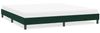 Doppelbett, Bettgestell Modernen ohne Matratze Dunkelgrün 200x220 cm Samt d2411e Bild 2