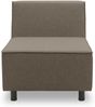 Gartenlounge Sessel Brandie 73x77x103 mit Outdoorbezug in braun Bild 2