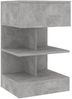 vidaXL Nachttisch Betongrau 40x35x65 cm Holzwerkstoff 808656 Bild 2