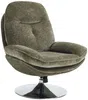 Vente-unique - ILMACA Sessel Stoff Grün - B 90 cm x H 99 cm x L 78 cm Bild 4
