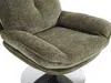 Vente-unique - ILMACA Sessel Stoff Grün - B 90 cm x H 99 cm x L 78 cm Bild 5