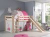Spielbett Pino inkl. Rutsche mit Textilset Vorhang und Tunnel \"Princes\" Bild 2