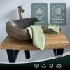 ZOLLNER Gästehandtücher, Walkfrottier (10-St), 30 x 50 cm, 100% Baumwolle, alle Farben bis 95°C waschbar Bild 4