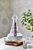 Karaffe Beauty 5l Platin - Blume des Lebens - mundgeblasen Bild 2