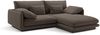 Micadoni Ecksofa Torino 3-Sitzer Rechts Samt Ebenholz Bild 2