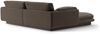 Micadoni Ecksofa Torino 3-Sitzer Rechts Samt Ebenholz Bild 3
