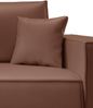 Selsey 'Farese Cuero' Schlafsofa 3-Sitzer mit Bettkasten, Kunstleder, Braun Bild 3