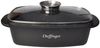 Cheffinger Bräter Bräter Deckel Induktion Pfanne Schmortopf Marmorbeschichtung 32cm, Aluguss (Set, 2-tlg) Bild 5