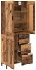 vidaXL Highboard mit Schubladen 2 pcs Altholz Holzwerkstoff 3415830 Bild 5