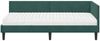 vidaXL Eckbettgestell mit Matratze Sonstiges 2 pcs Grün Samt 3393780 Bild 5