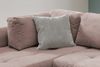 Polsterecke >Allin< in rosa / silber, Cord - 250x66x190cm (BxHxT) Bild 4