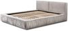 Polsterbett Doppelbett LEXIE 160x200cm Komplettset in Stoff Riviera Beige Bild 4