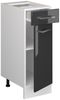 Unterschrank R-Line Anthrazit Hochglanz 30 cm mit Schublade, ohne Arbeitsplatte Vicco Bild 5