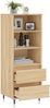 vidaXL Highboard Sonoma-Eiche 40x36x110 cm Holzwerkstoff 831503 Bild 4
