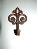 esschert design Wandhaken Wandhaken Lilie Kleiderhaken Haken Guss Garderobenhaken Geschirrtuchha Bild 2