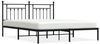 vidaXL Bettgestell mit Kopfteil Metall Schwarz 183x213 cm 353542 Bild 2