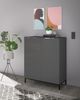 Kommode >Santorin< inkl. Gestell, in Anthrazit - 90x112x40cm (BxHxT) Bild 2