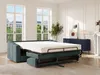 Vente-unique - DARIELO Sofa Stoff Blau - B 223 cm95 cm x H 93 cm x L 210 cm Bild 2