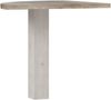 FORTE Duro Schreibtisch, Holzwerkstoff, Weiß/Beige/Braun, 80 x 72,2 x 80 cm Bild 3