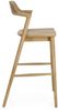 Barhocker Amery aus Sungkai-Holz, Natur, 52 x 58 x 107 cm Bild 2