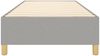 vidaXL Boxspringbettgestell Hellgrau 90x190 cm Stoff 3120921 Bild 5