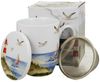 DUO Seaside Becher 360 ml LIGHTHOUSE (Leuchtturm) mit Teesieb, New Bone China Porzellan Bild 1