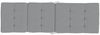 vidaXL '361985' Liegestuhl-Auflagen 2 Stk. Oxford-Gewebe, grau, 180 x 55 x 7 cm Bild 3